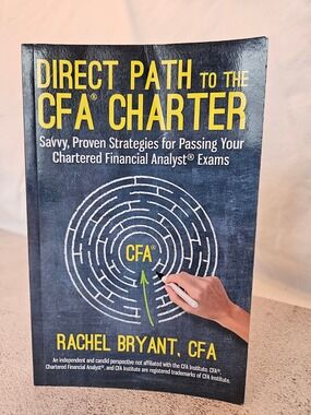 The Direct Path to the CFA Charter, Paperback, Good Condition